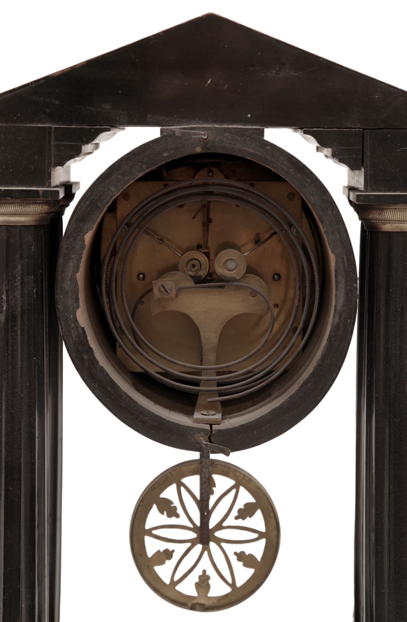 Portálové hodiny, biedermeier — 3