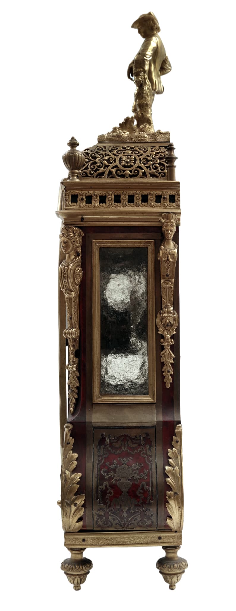 Francouzské stolní hodiny zdobené technikou Boulle, Nicolas Gribelin — 6