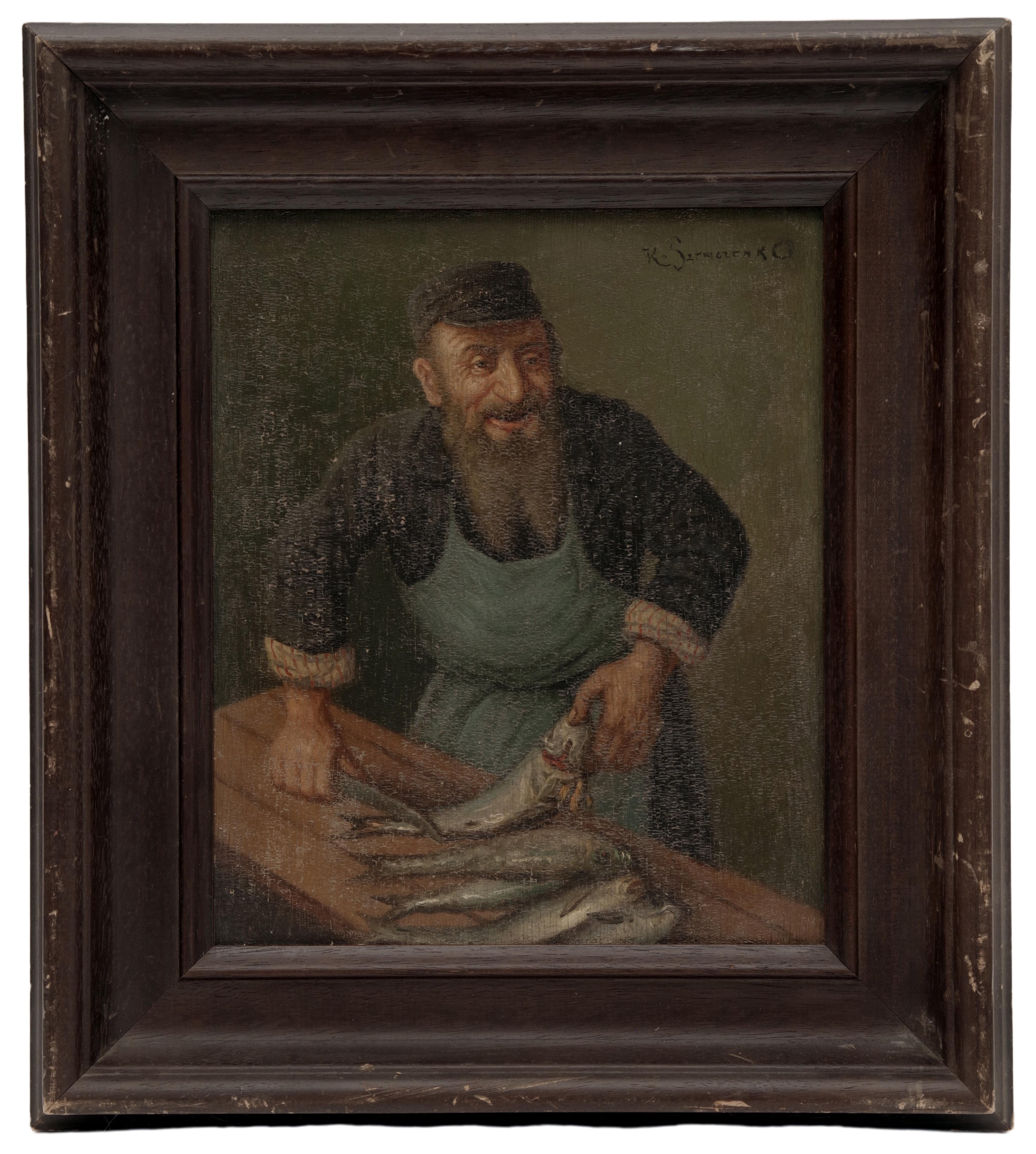 Na rybím trhu, Konstantin Szewczenko