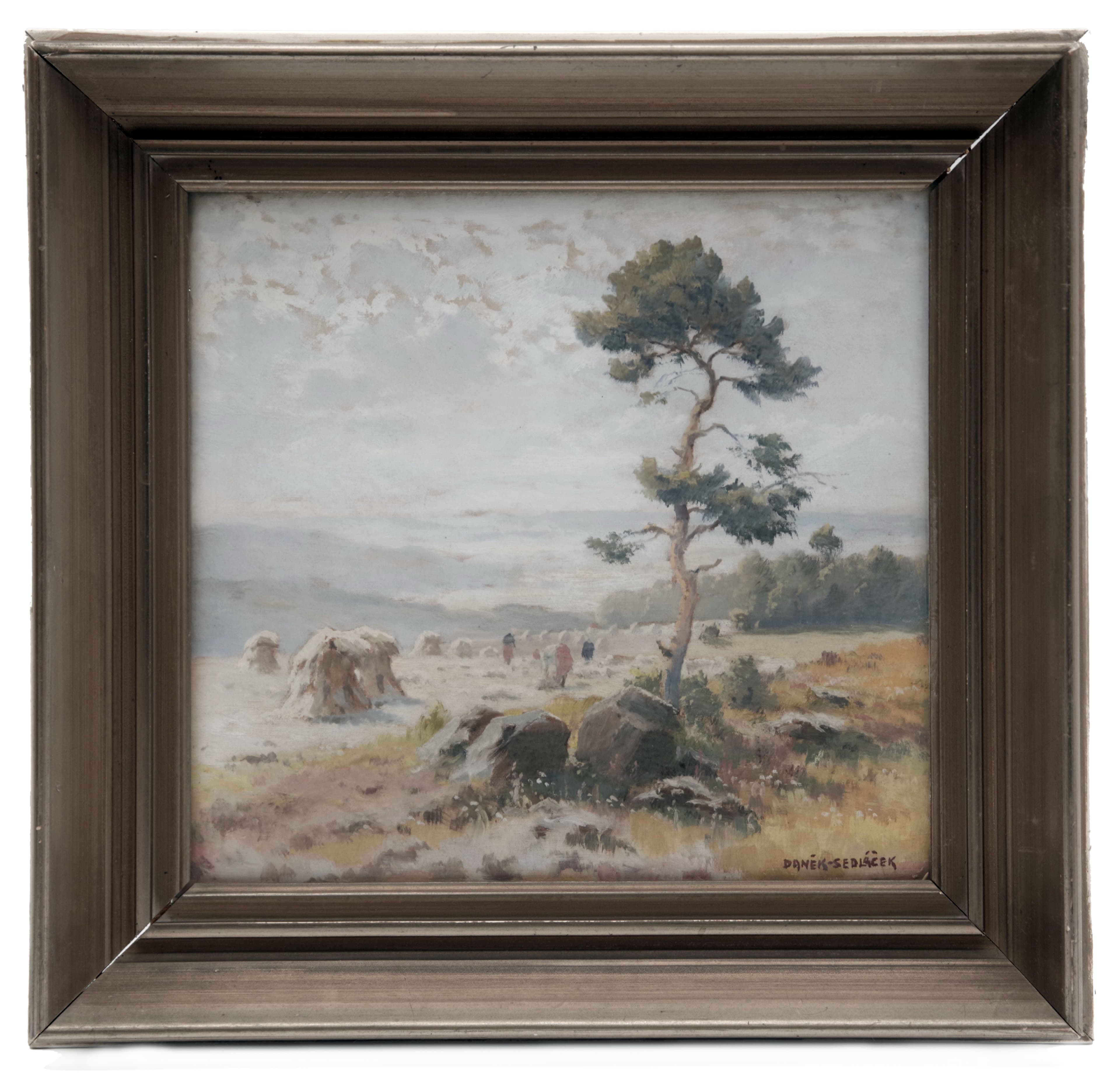 Sklizeň, František Daněk - Sedláček