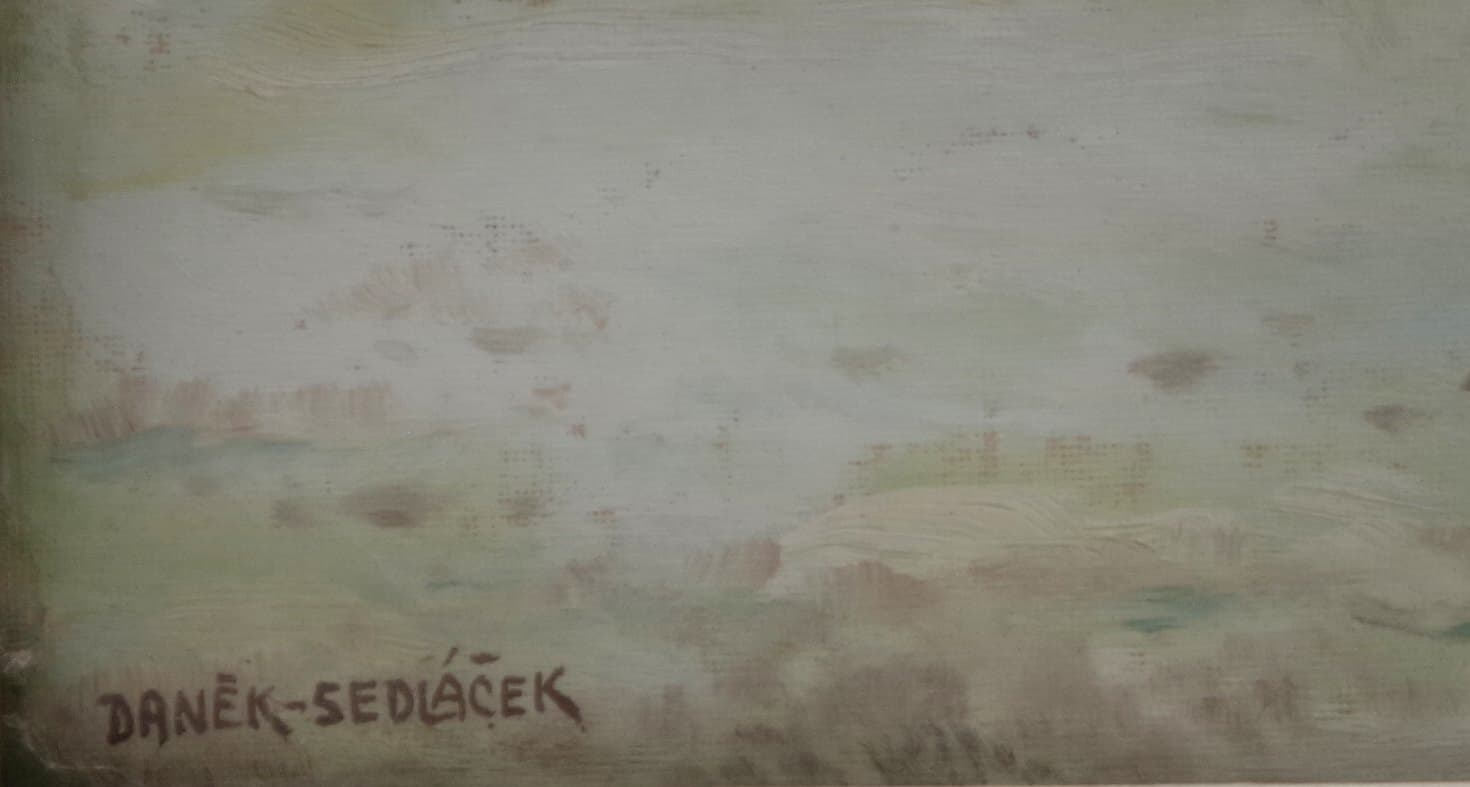 Podzimní krajina s pastevci, František Daněk-Sedáček — 3