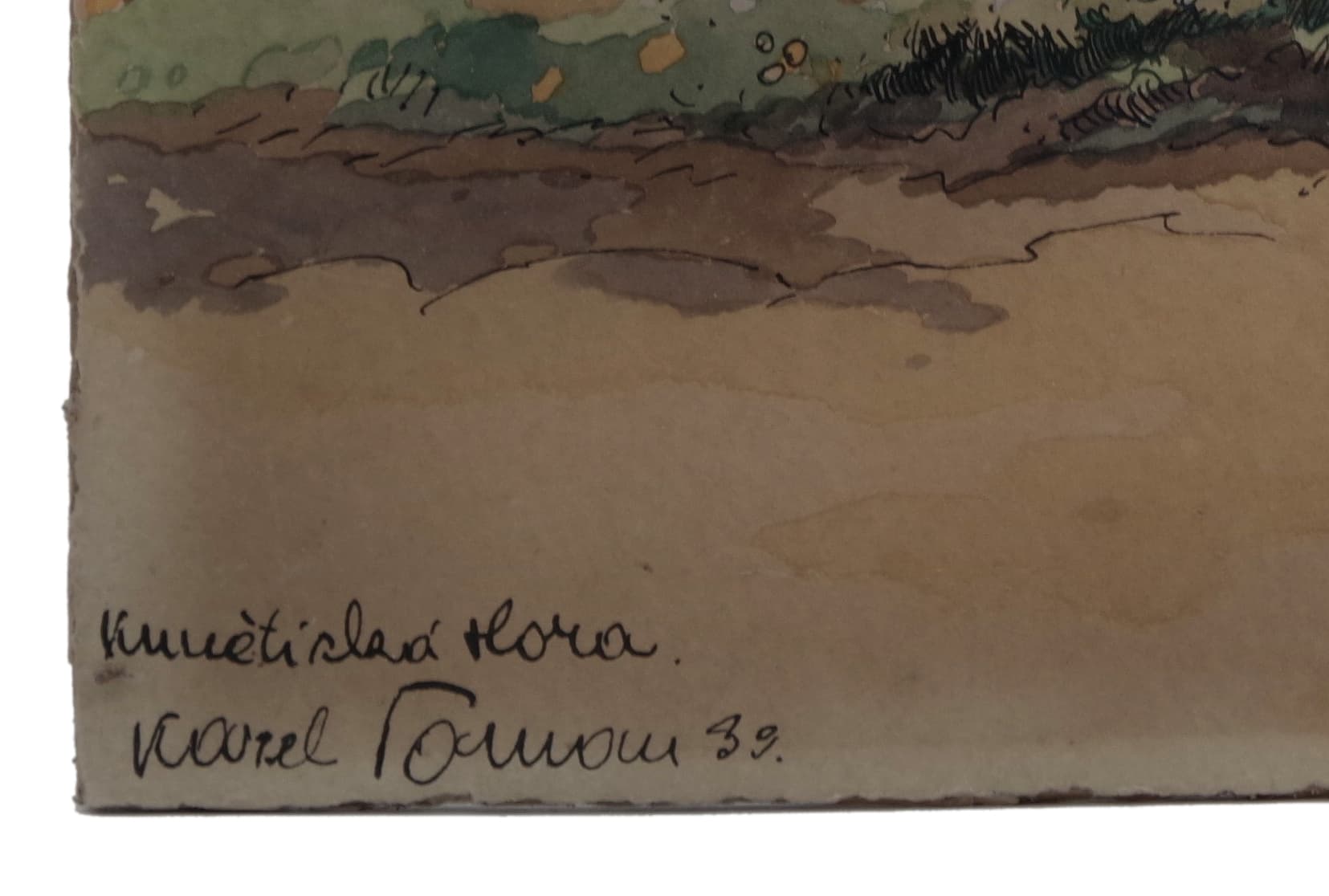 Kunětická Hora, Karel Toman — 2