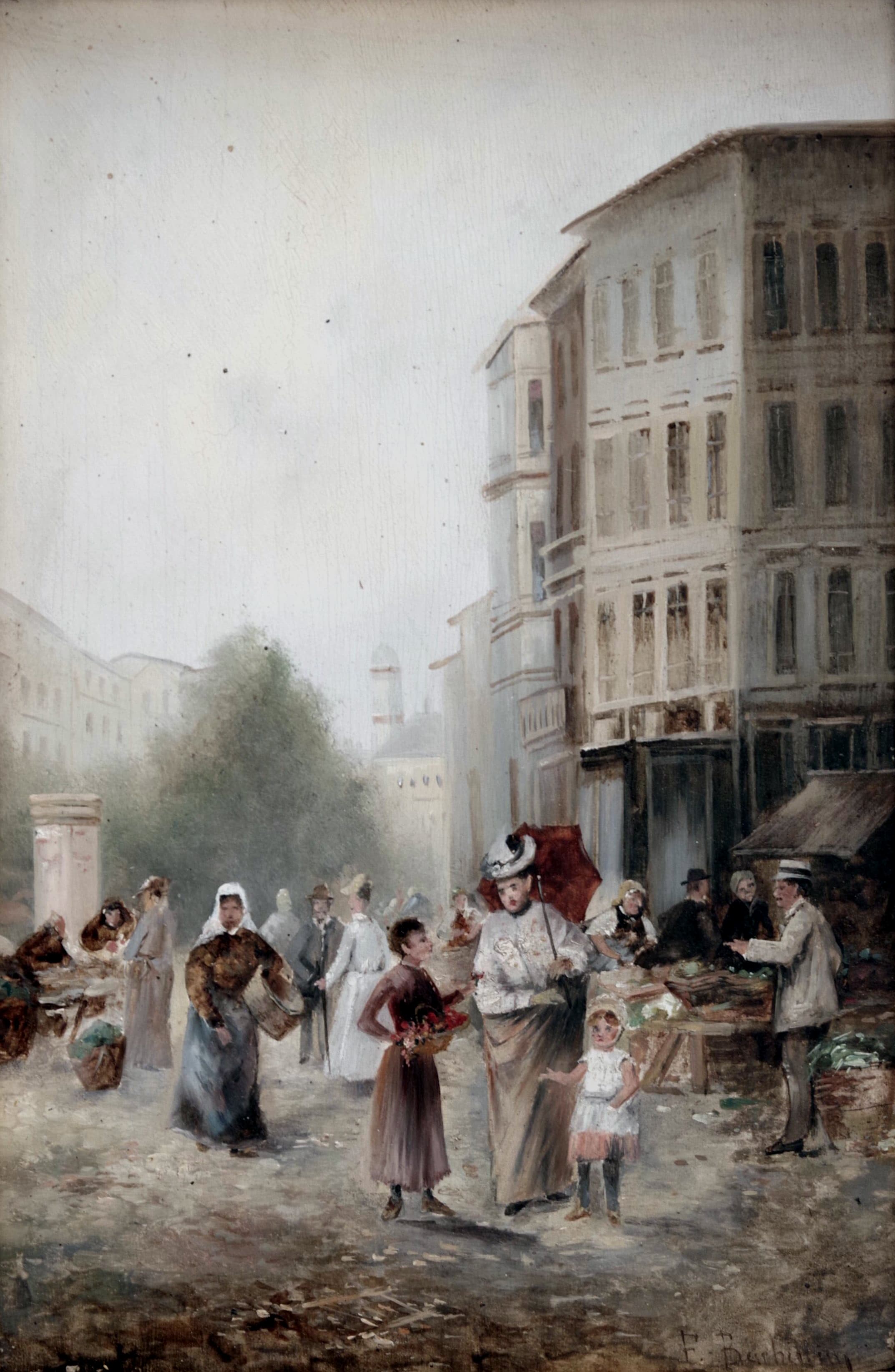 Na trhu, Emil Barbarini — 2