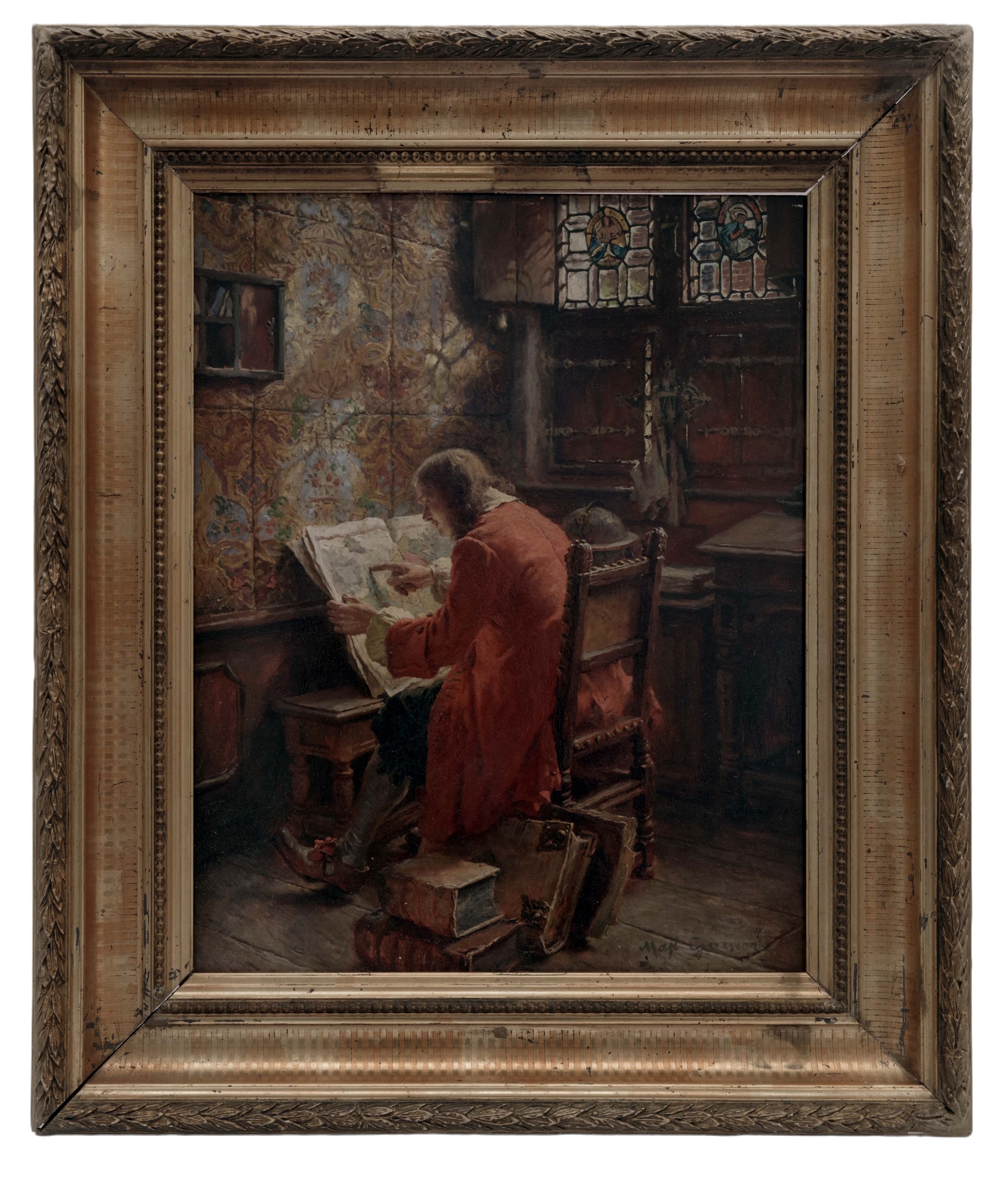 Studium mapy, Max Gaeisser