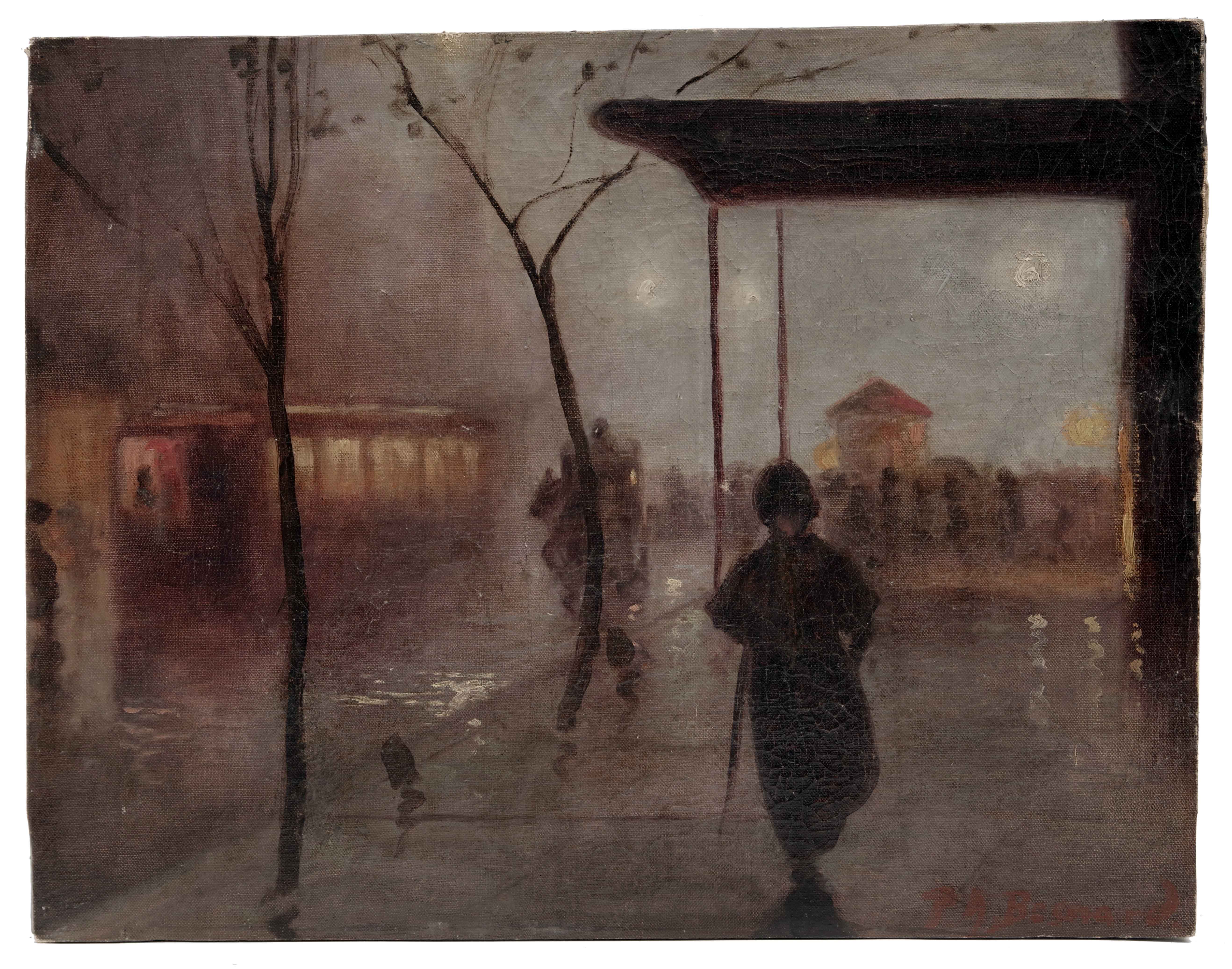 Deštivý večer, Paul-Albert Besnard