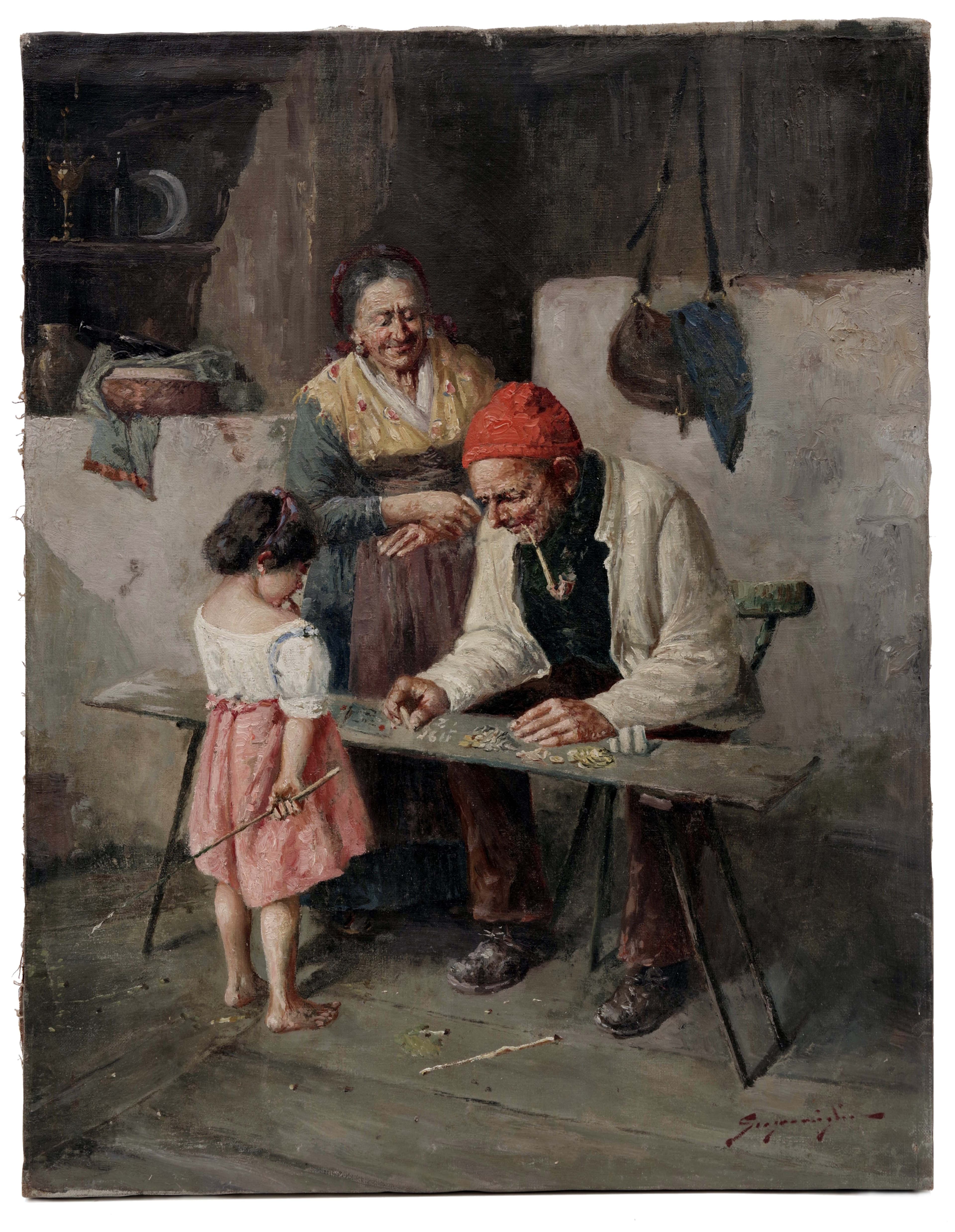 Žánrová scéna, Alfonso Simonetti