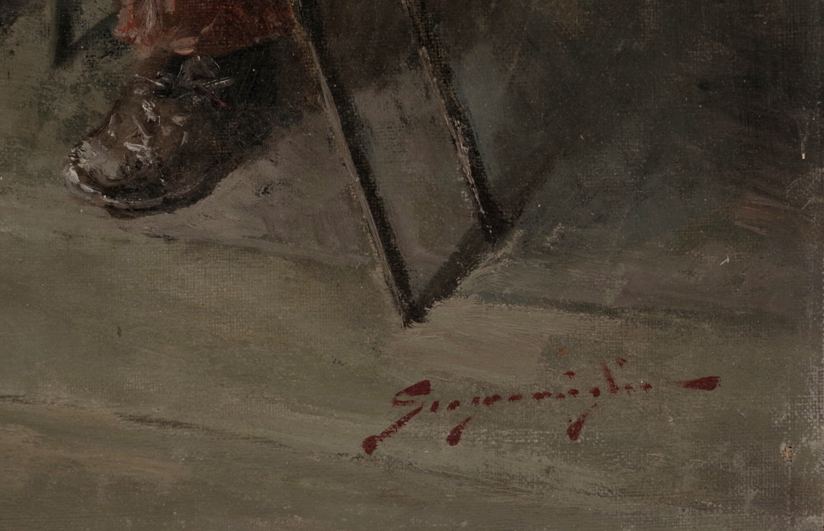 Žánrová scéna, Alfonso Simonetti — 2