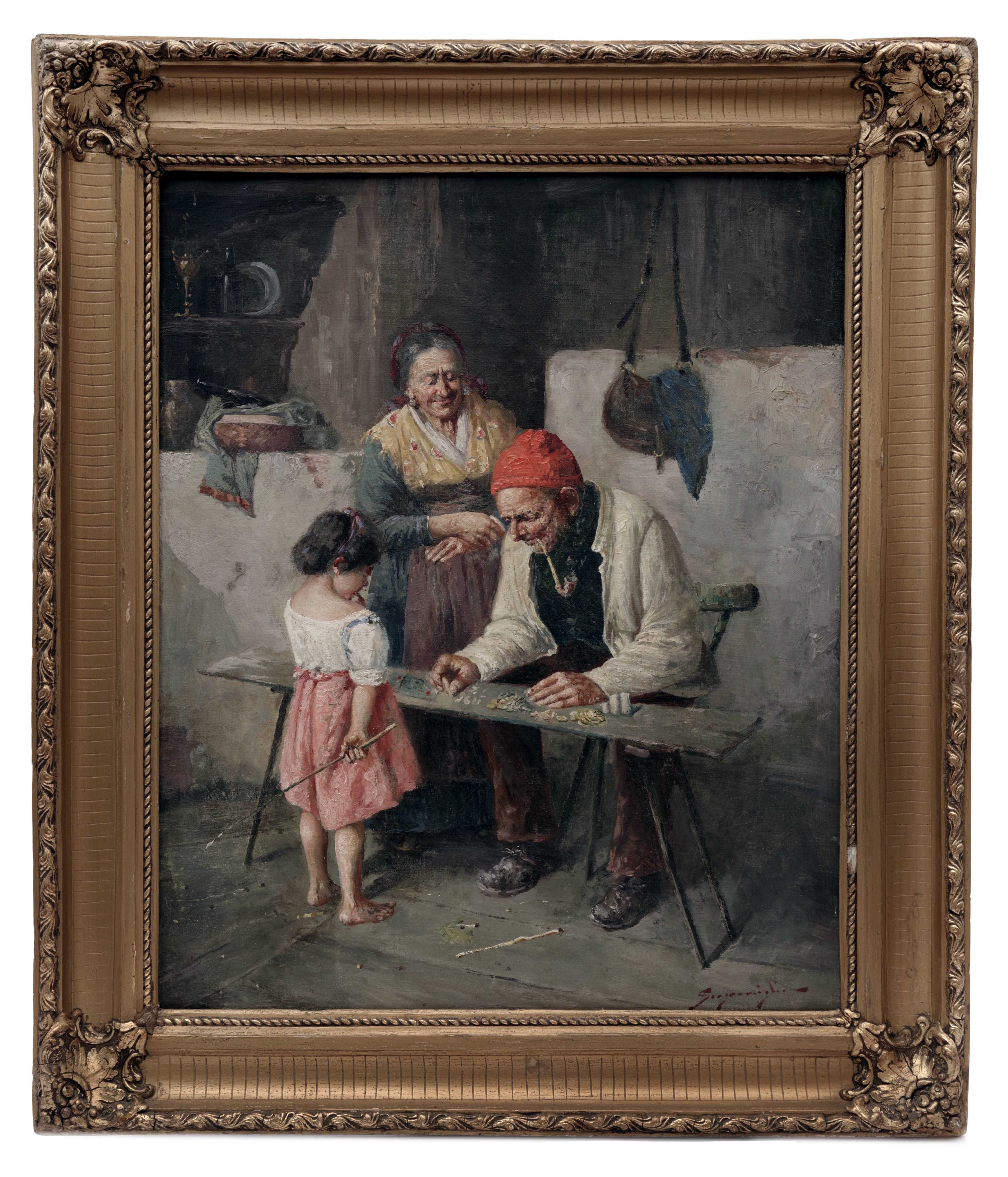 Žánrová scéna, Alfonso Simonetti — 5
