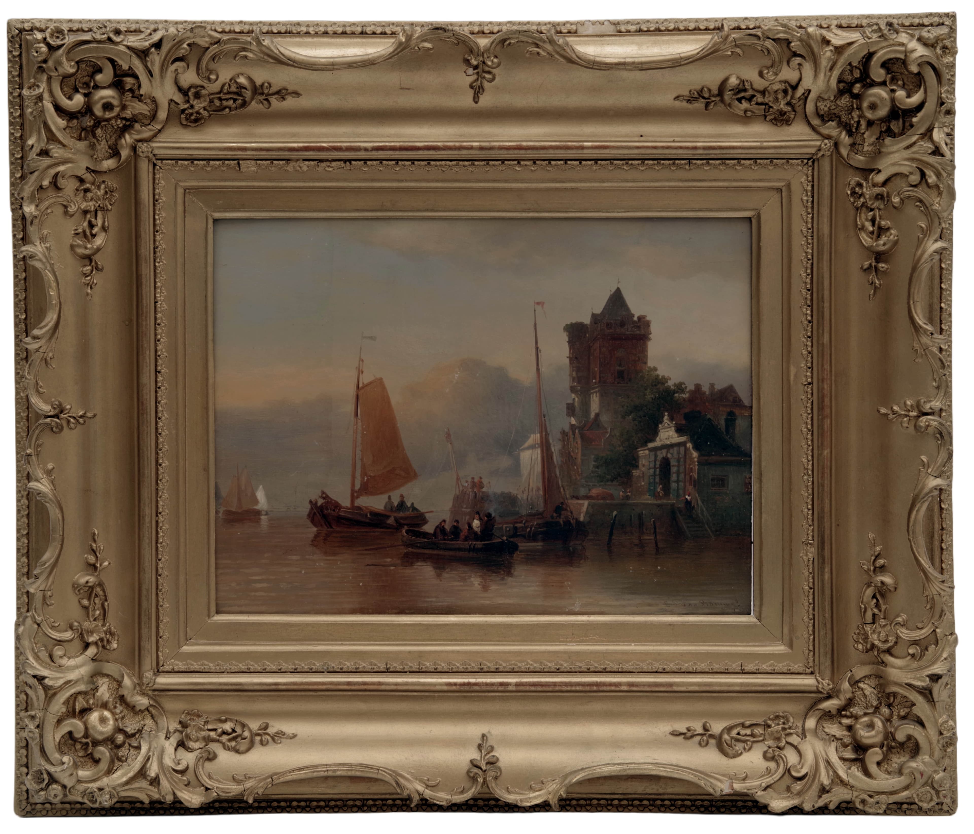 Městský přístav, Elias Pieter van Bommel