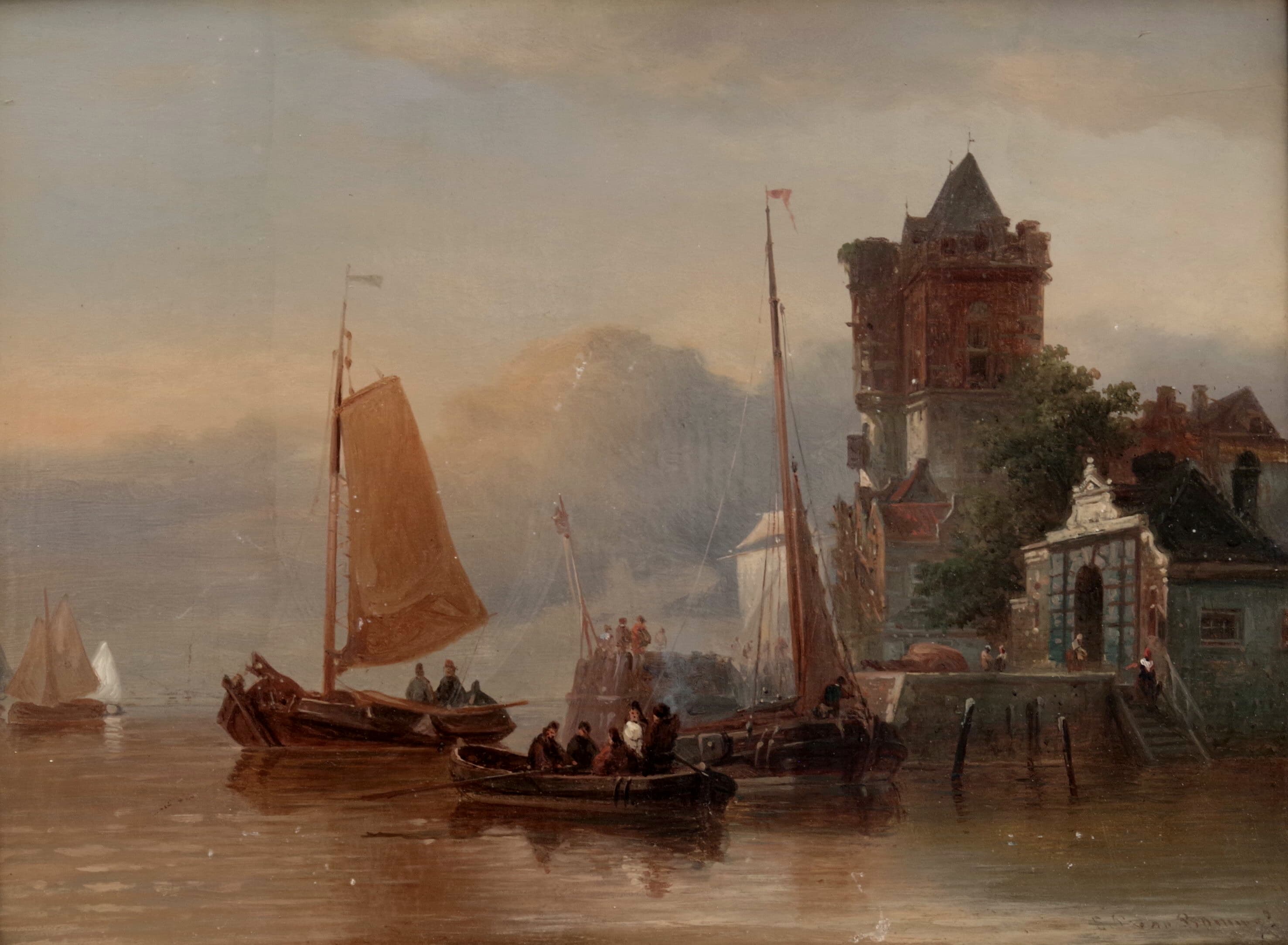 Městský přístav, Elias Pieter van Bommel — 2