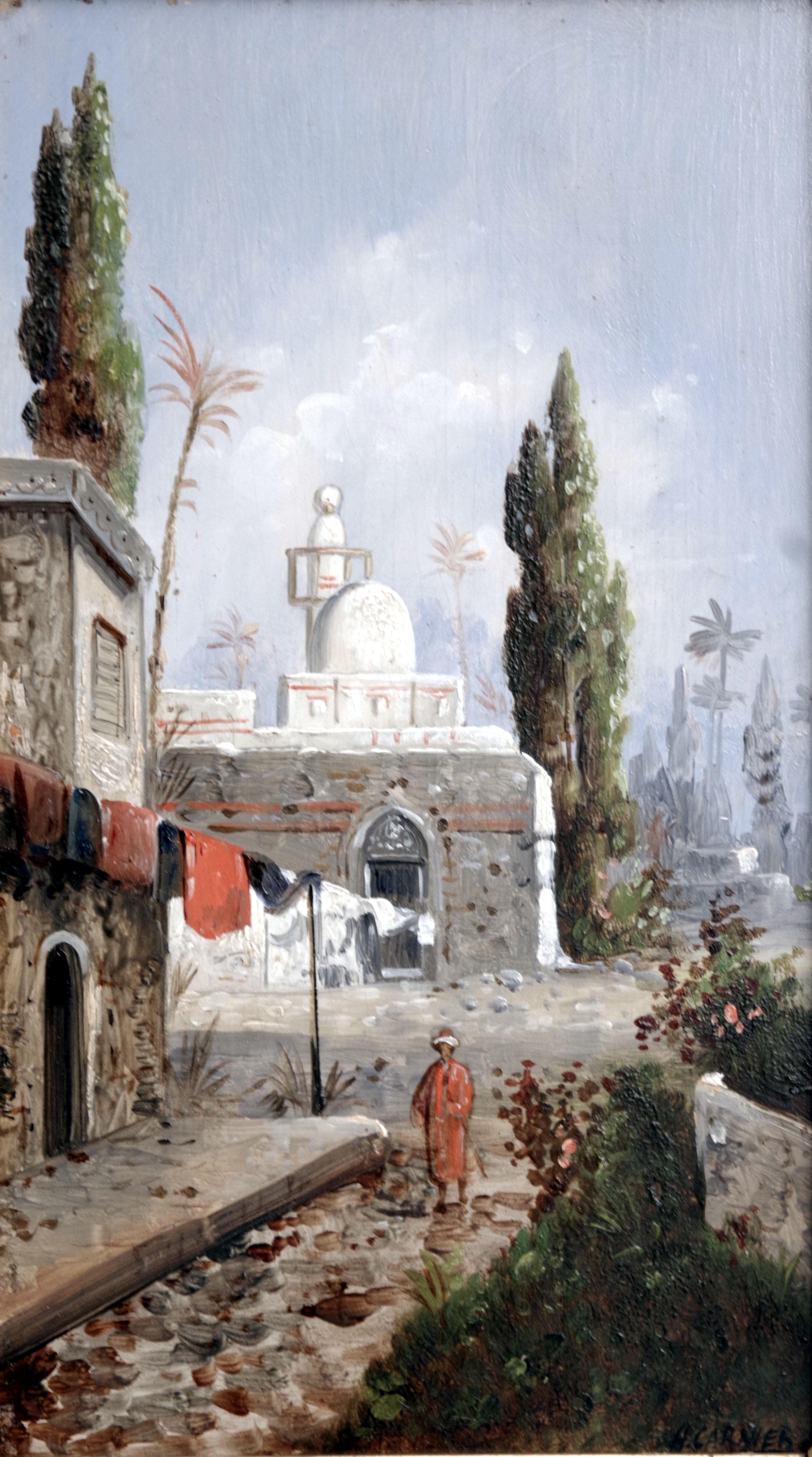 Pár orientálních krajinomaleb, Karl Kaufmann — 2