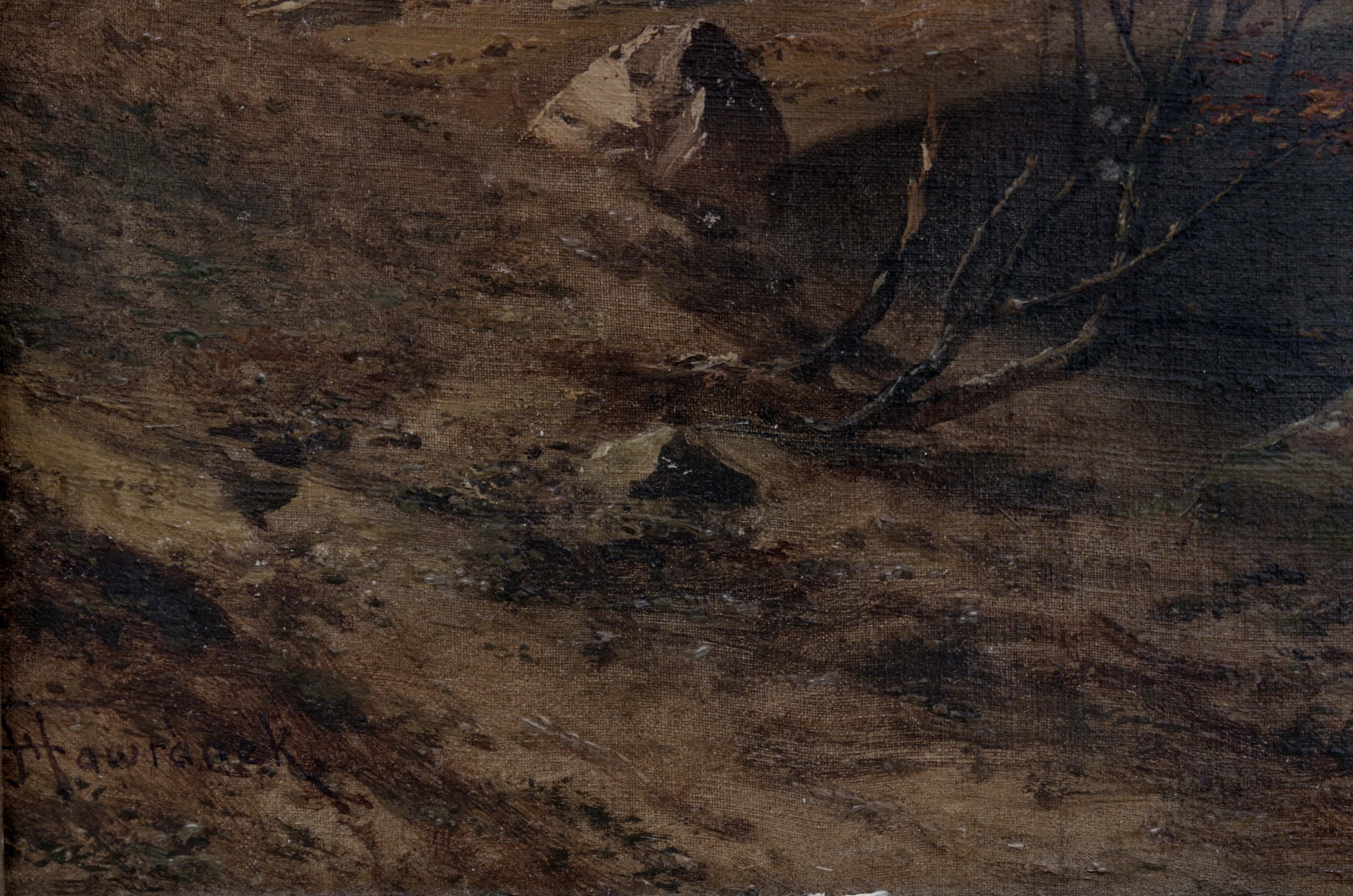Horská krajina s figurální stafáží, Bedřich Havránek — 6