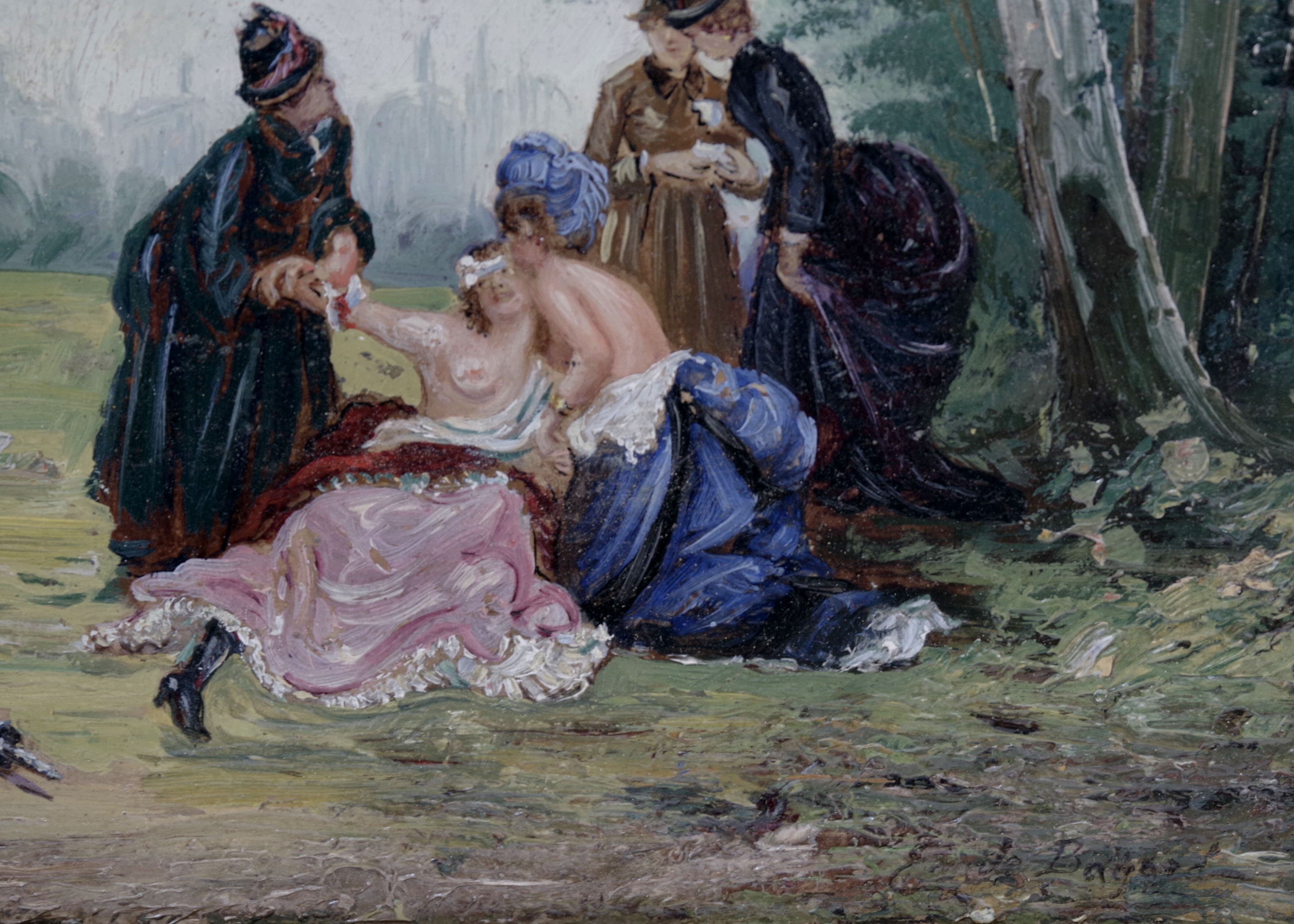 Souboj/Smíření, Émile Antoine Bayard (studie) — 3