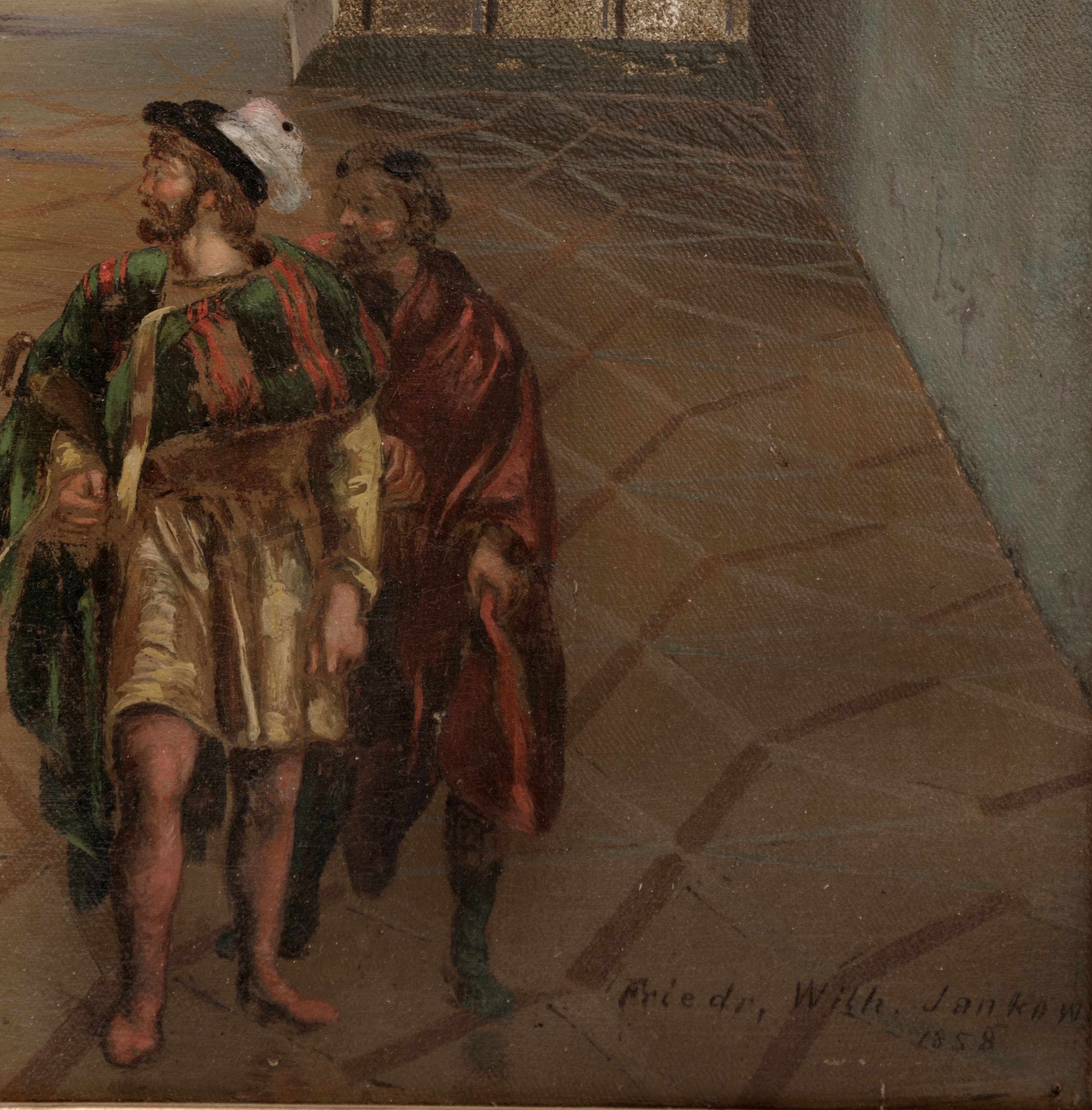Historický interier, Friedrich Wilhelm Jankowski — 3