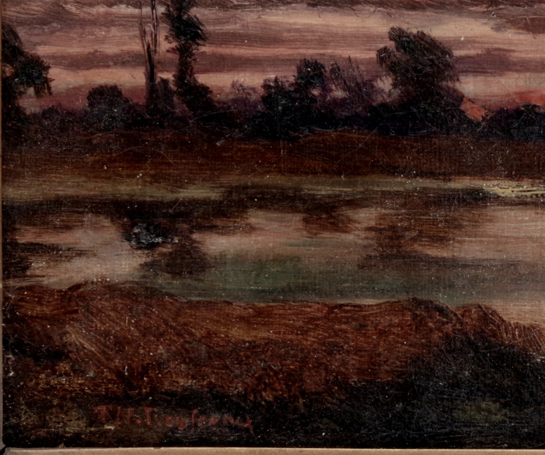Krajina s řekou, Théodore Rousseau — 3