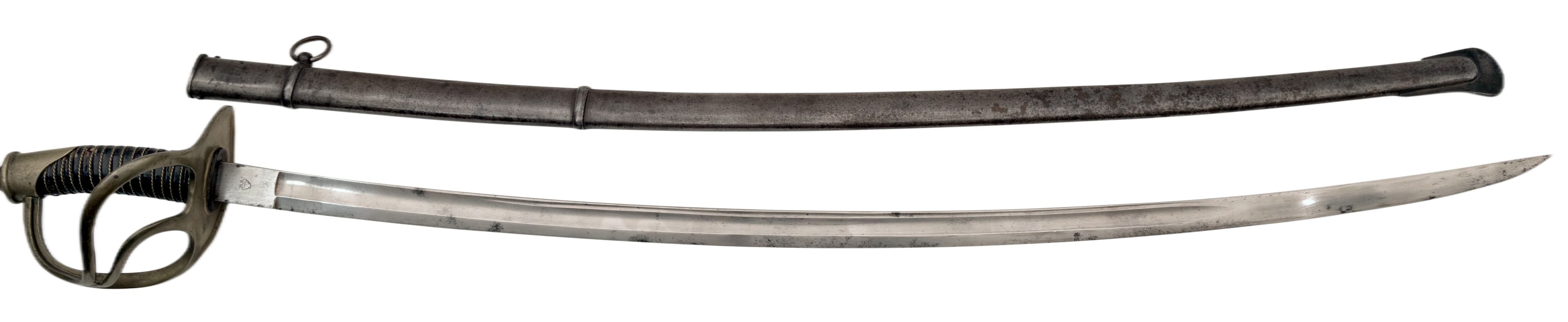 Mexická šavle lehké jízdy model 1822/61