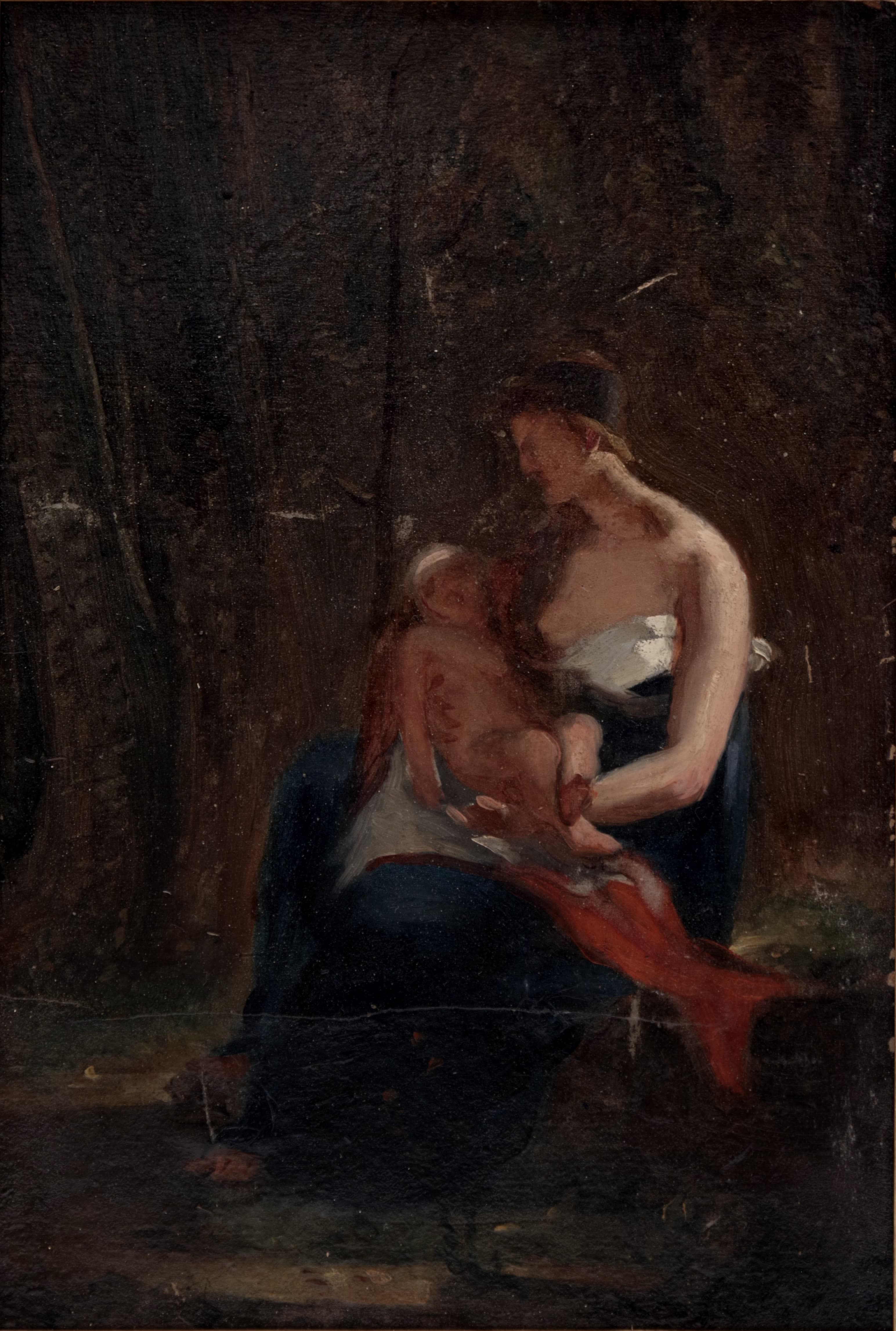 Matka s dítětem, Pierre Paul Prud'hon (připsáno) — 2