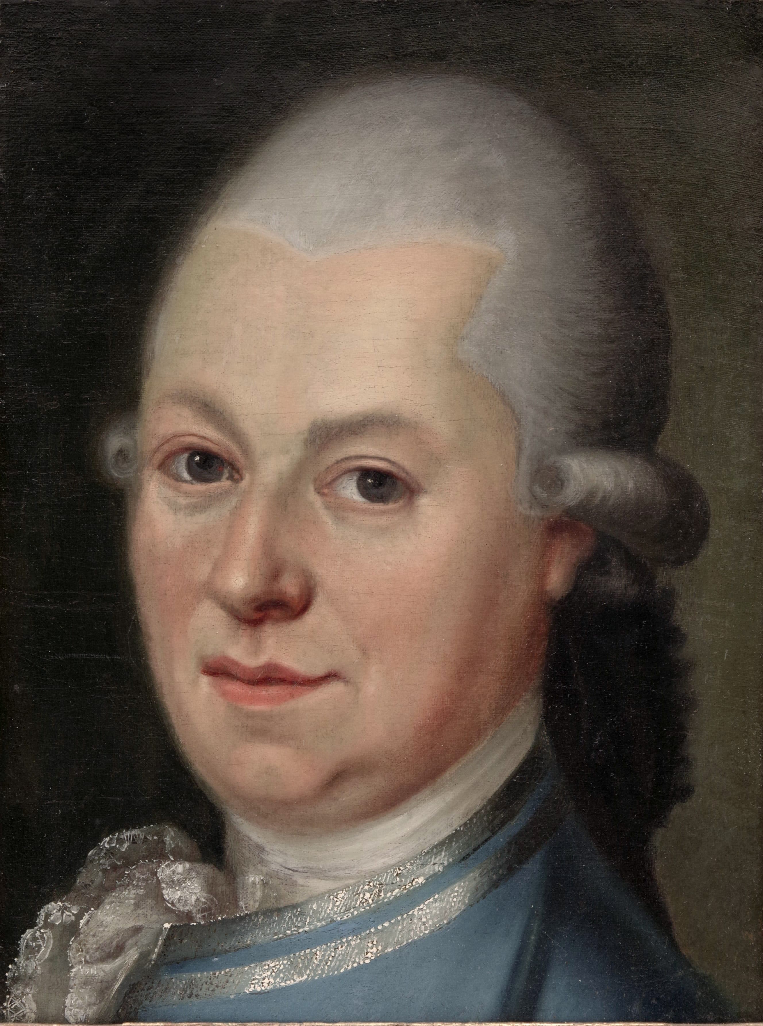 Portrét šlechtice, patrně Viléma V. Oranžského,  Johann Eberhard Ihle (připsáno) — 2
