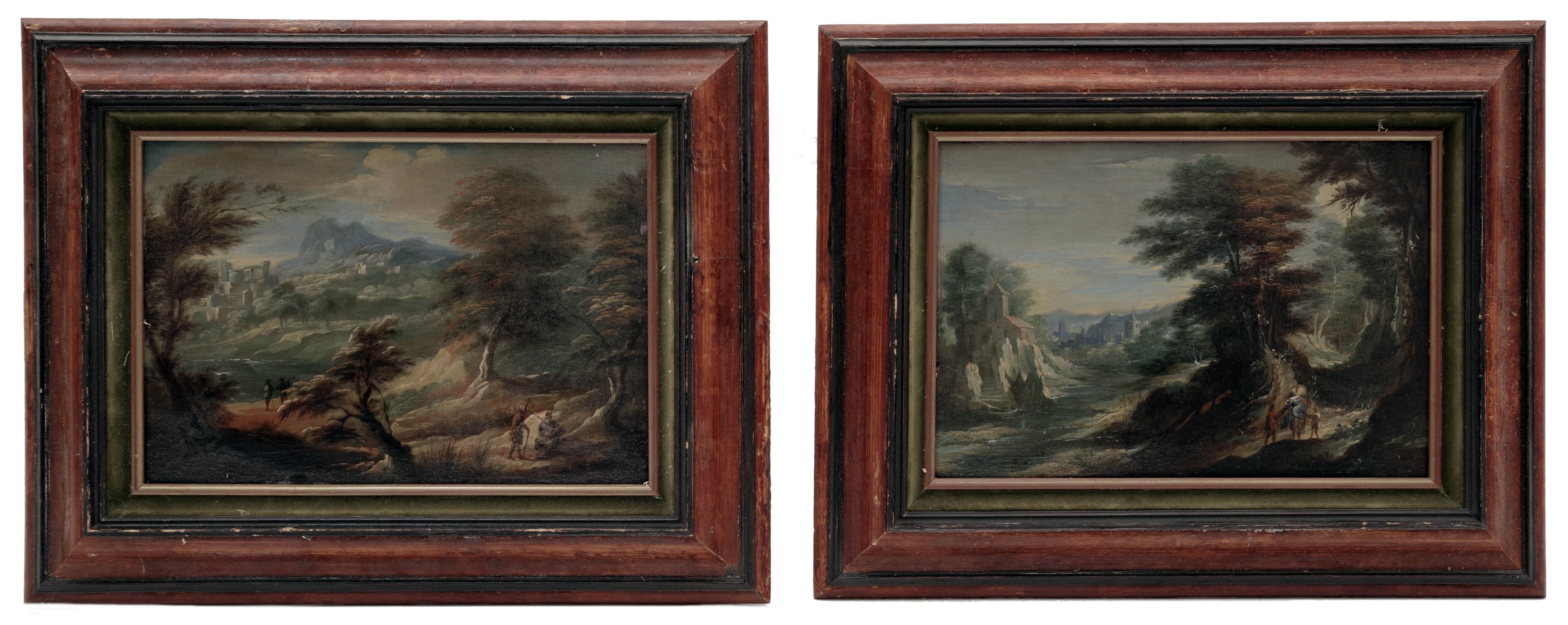 Pár krajinomaleb, Adriaen Frans Boudewijns