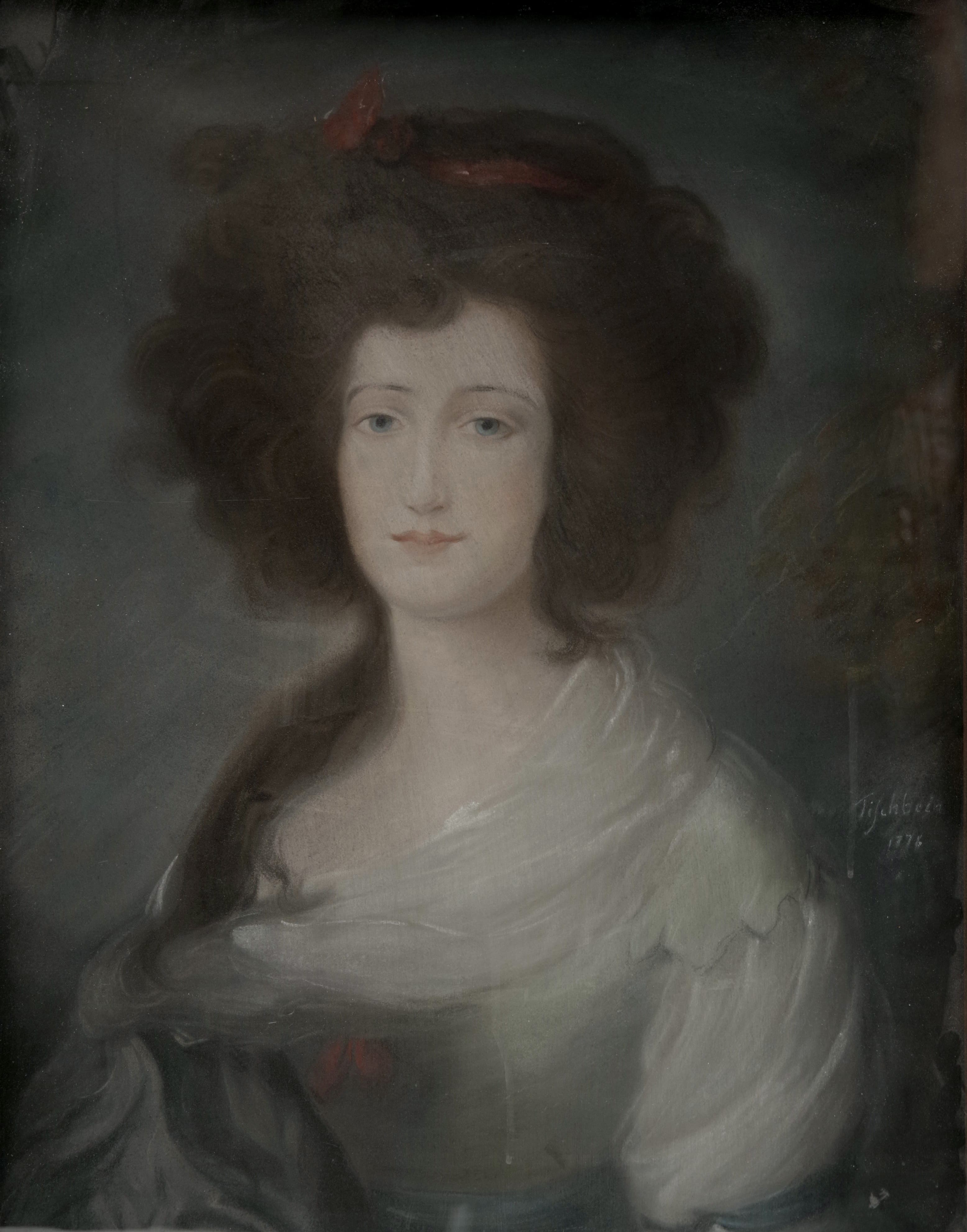 Francouzská dvorní dáma, Johann Tischbein — 2