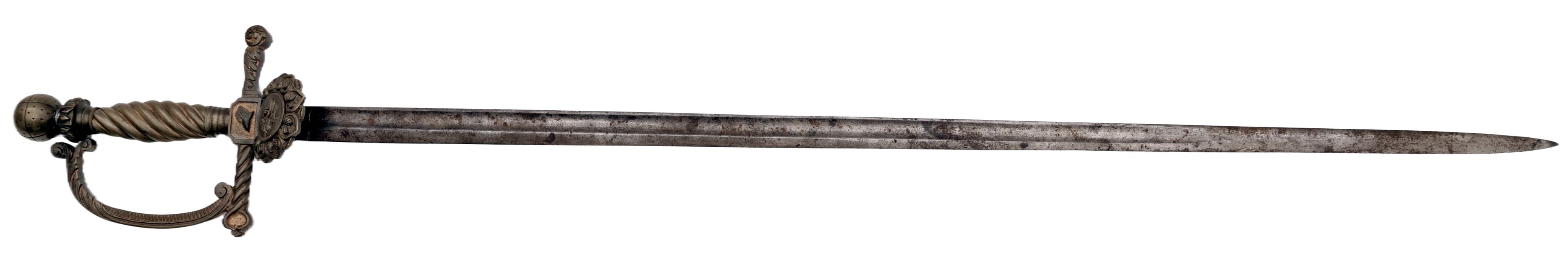 Neobvyklý kord pro vyšší úředníky císařských a královských rakouských státních drah, model 1897. — 3