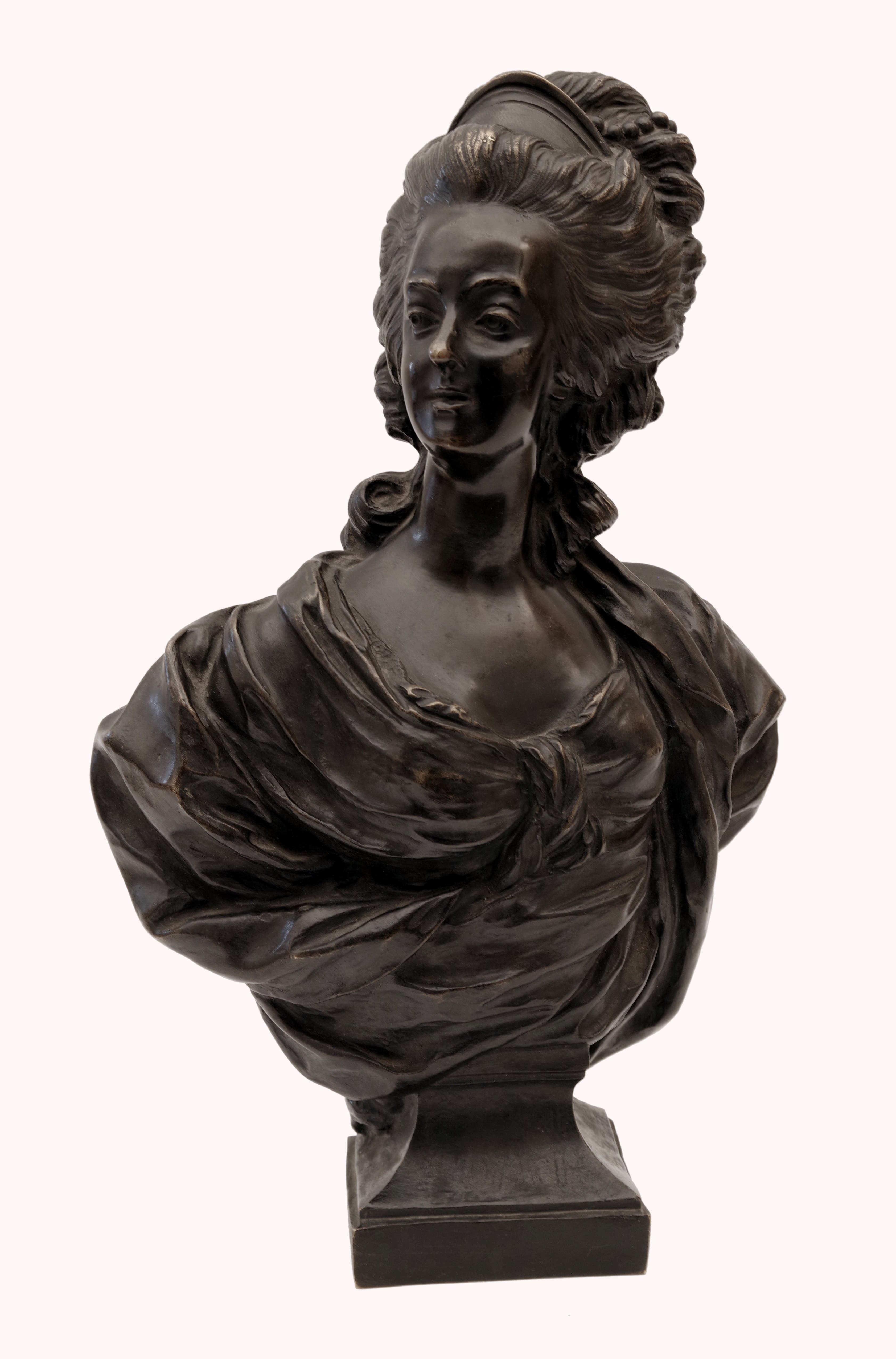 Busta Marie Antonietty, Augustin Pajou