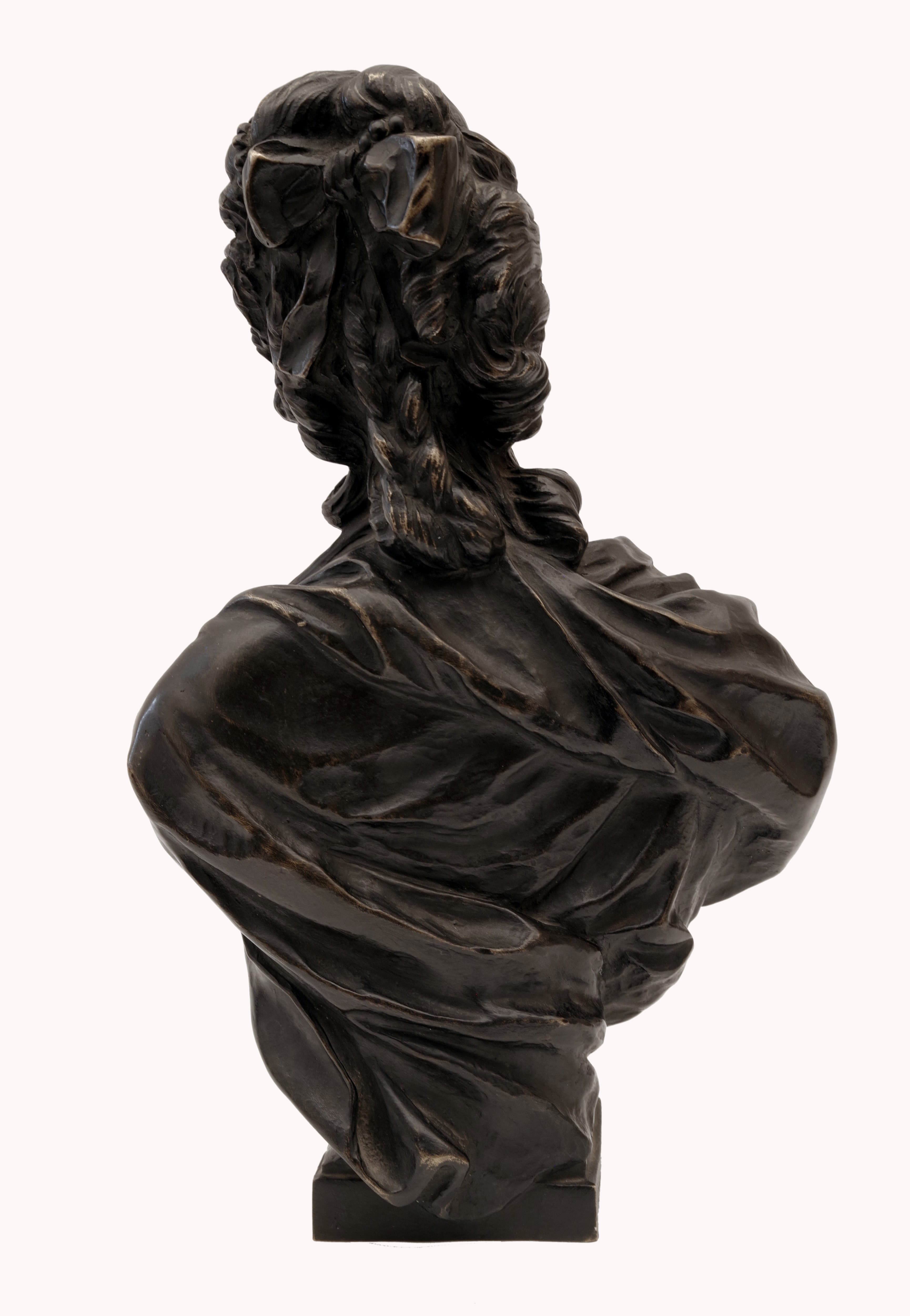 Busta Marie Antonietty, Augustin Pajou — 4