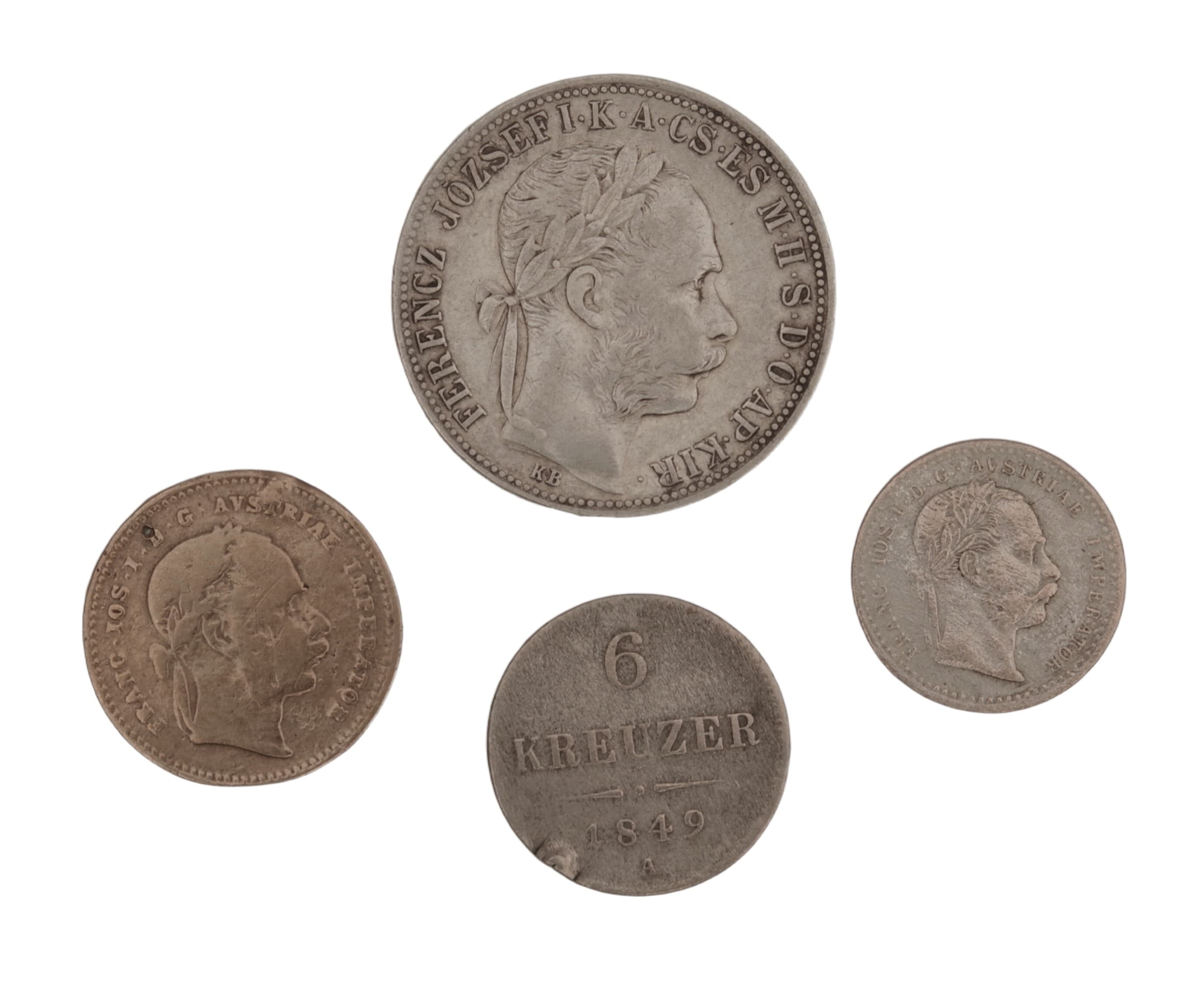 1 forint a 10 krejcar