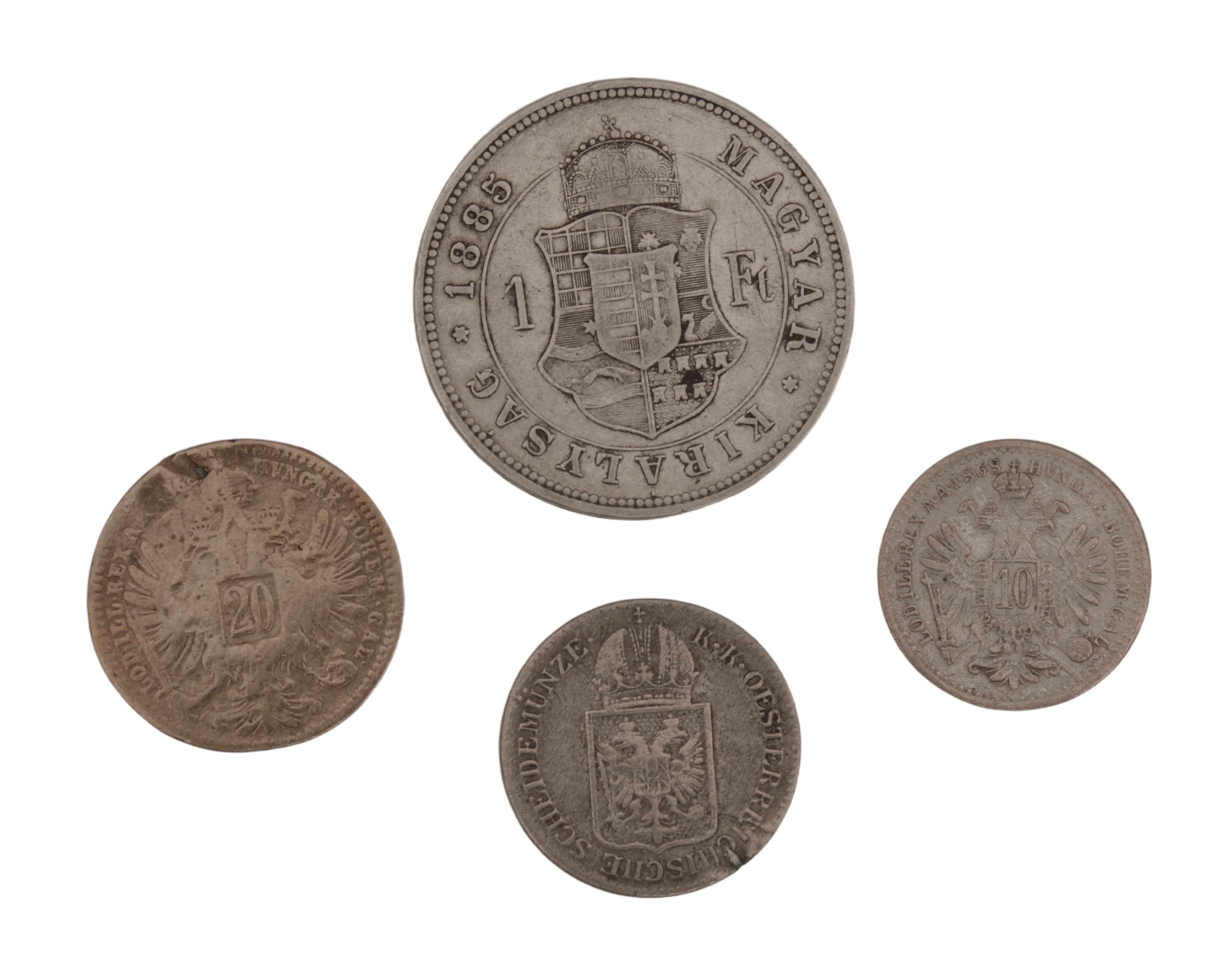 1 forint a 10 krejcar — 2