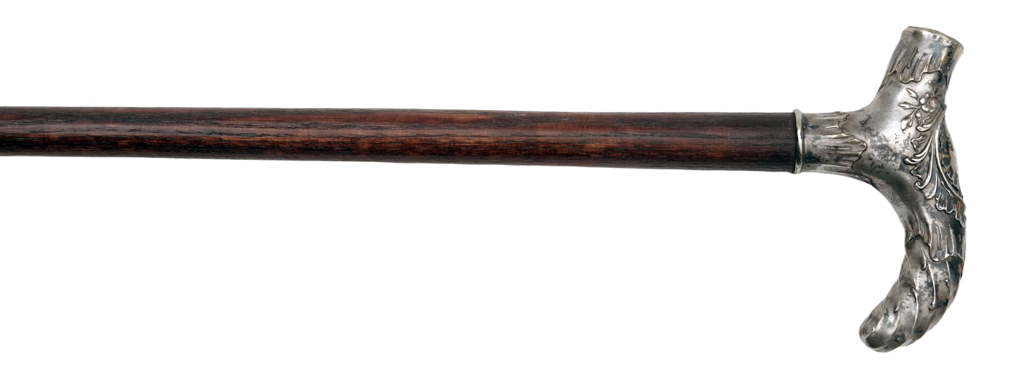 Špacírka se stříbrným držadlem v rokokovém stylu — 2