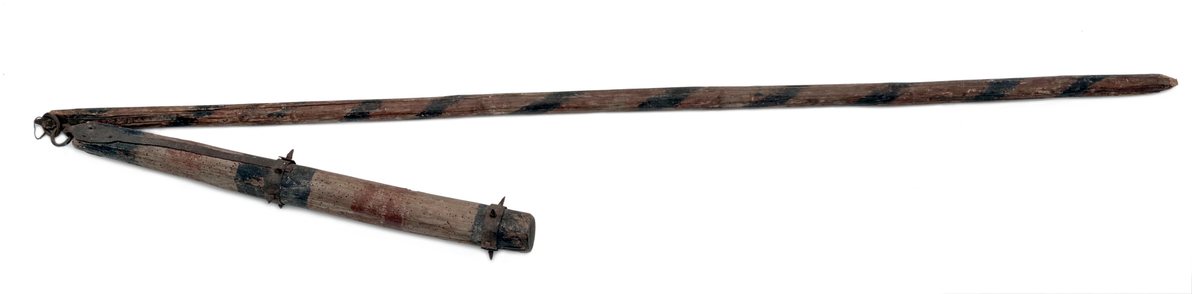 Vojenský cep (selská obranná zbraň) — 2