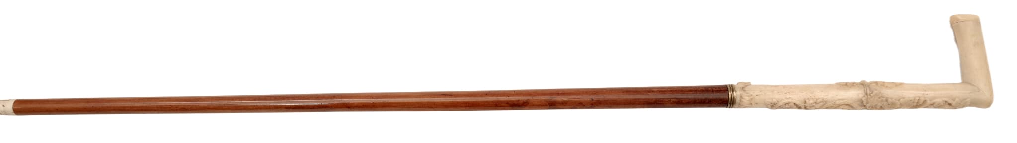 Špacírka s vyřezávanou kostěnou rukojetí — 4