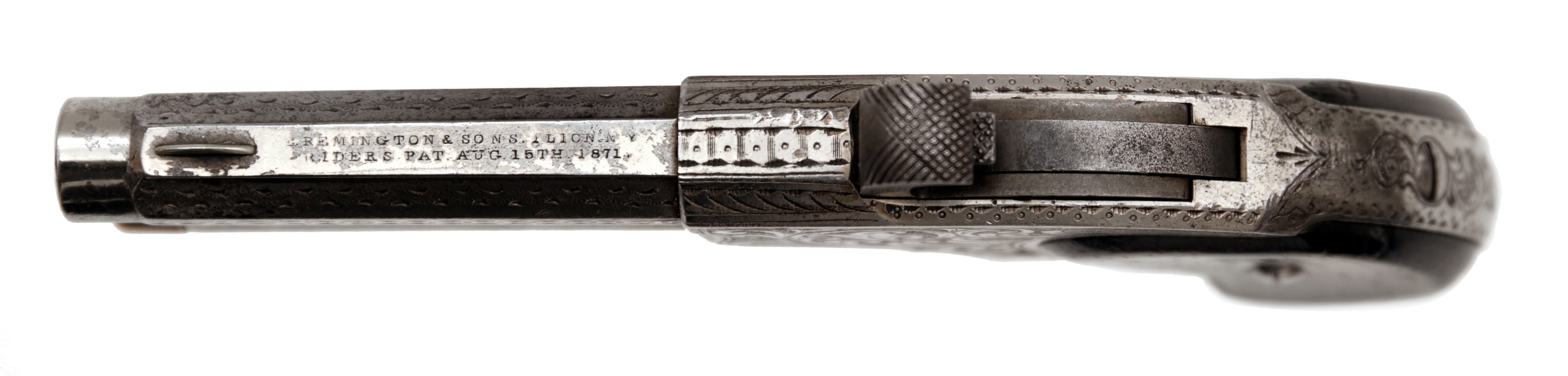 Opakovací pistole Remington - Rider v kazetě — 5
