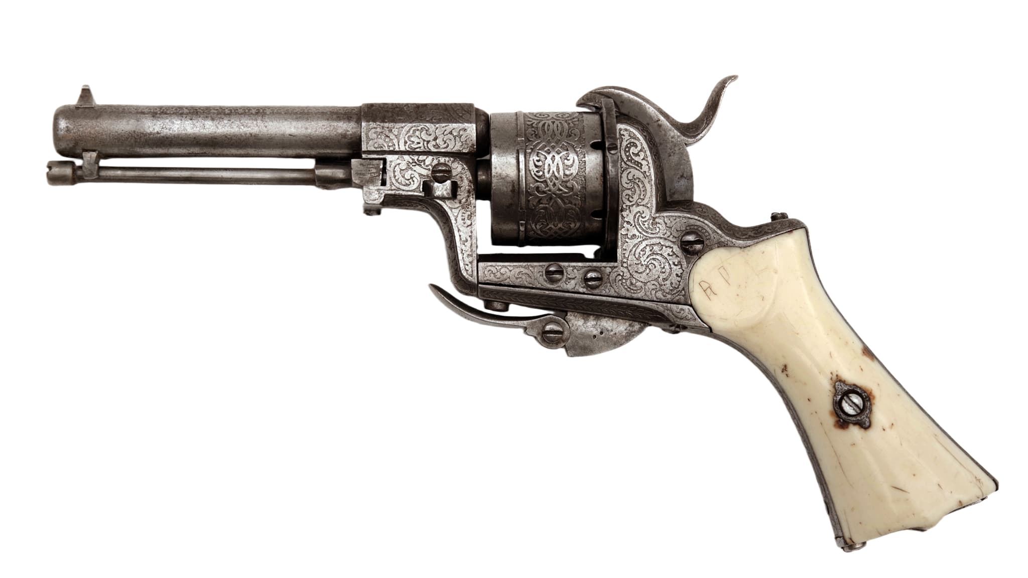 Revolver na kolíčkové náboje, Adrien Pliers — 4