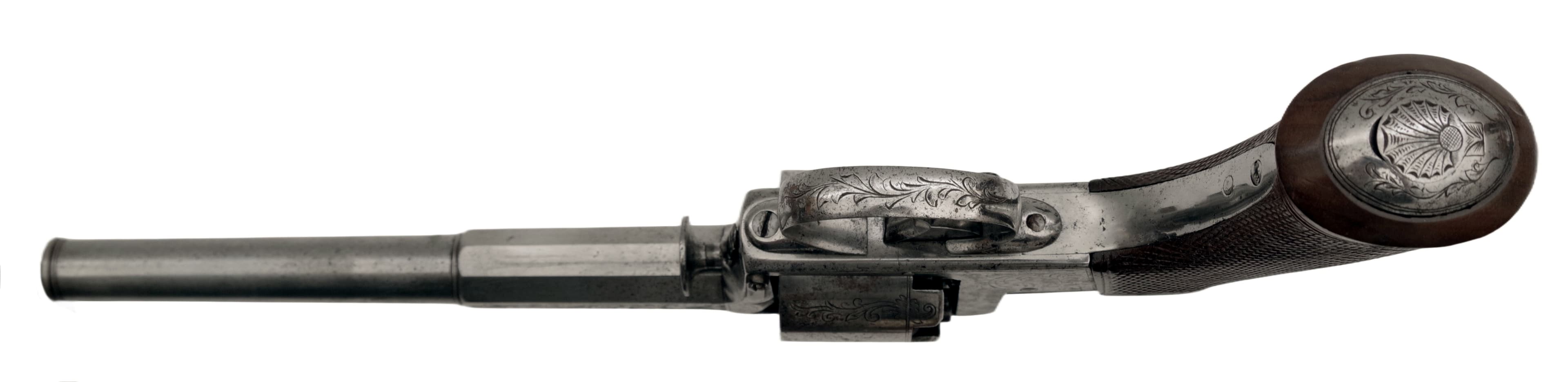 Perkusní revolver v kazetě — 6