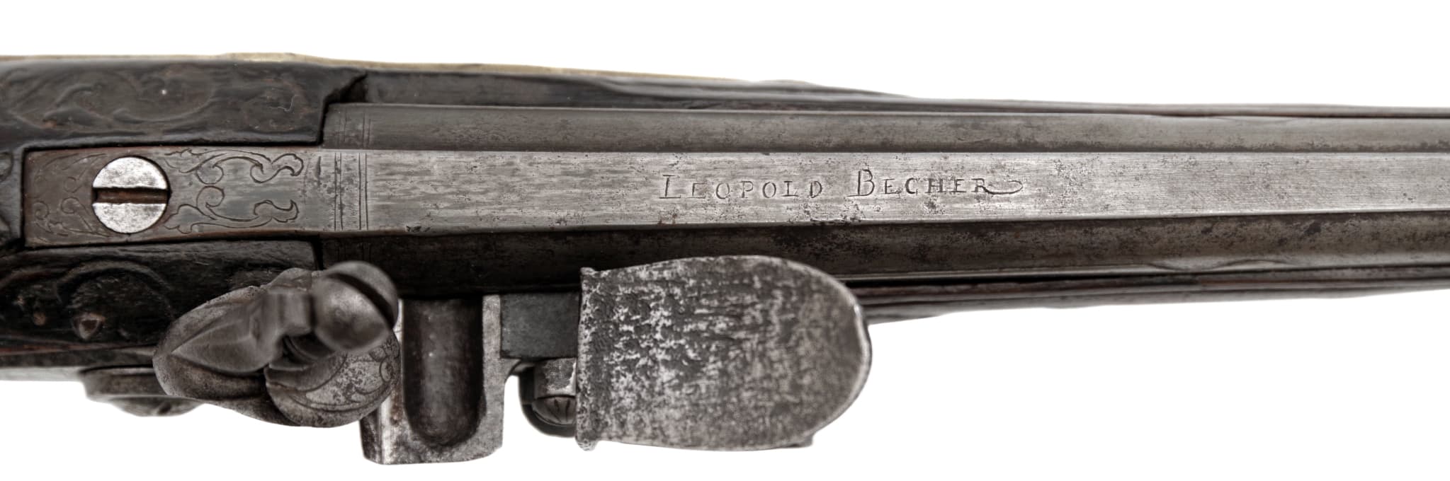 Křesadlová pistole, Leopold Becher — 4