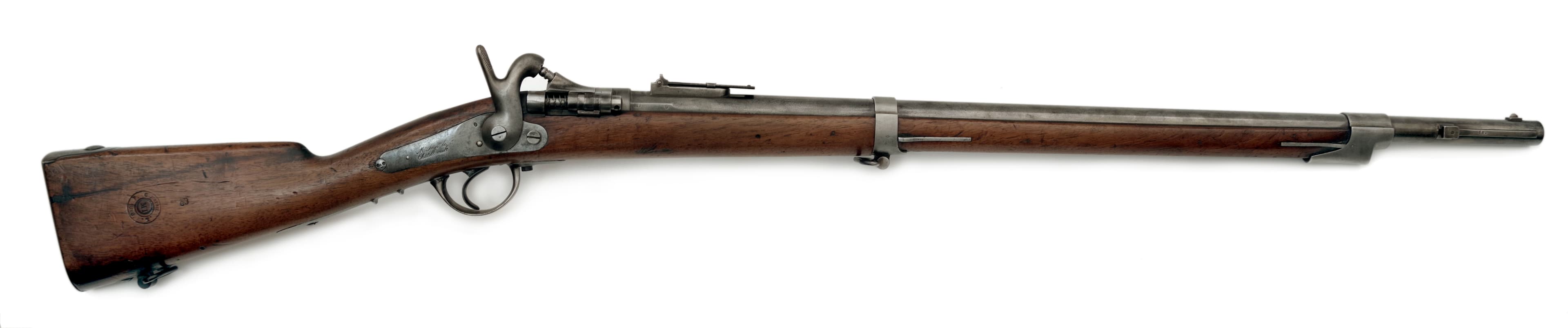 Karabina model 1867 "Chasseurs" konvertovaná z perkusní karabiny model 1859  