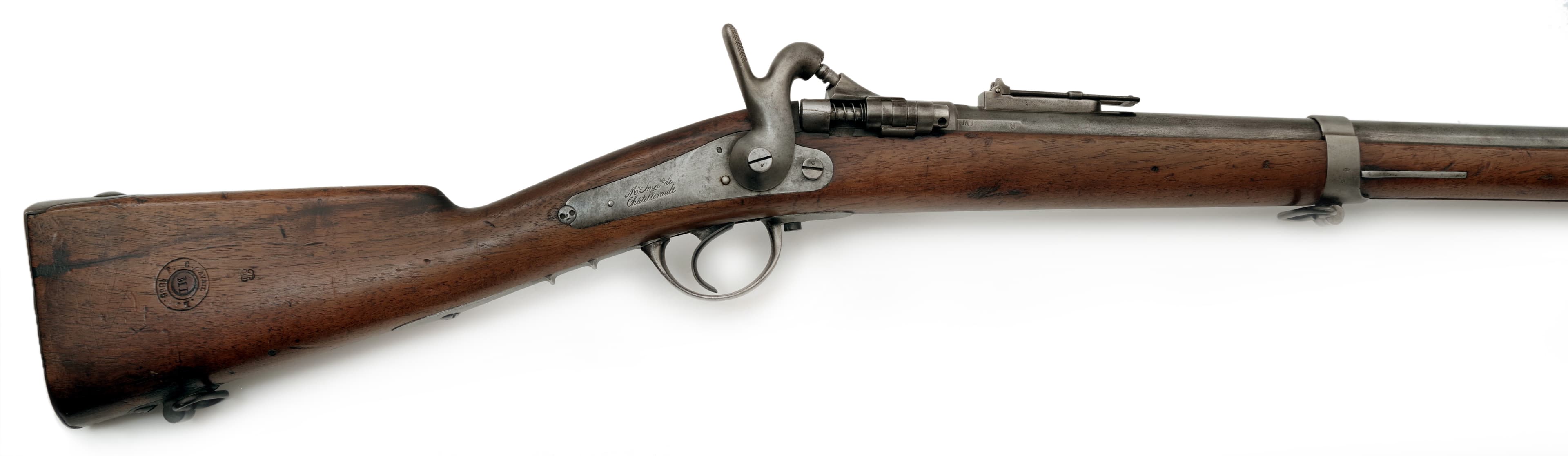 Karabina model 1867 "Chasseurs" konvertovaná z perkusní karabiny model 1859   — 2