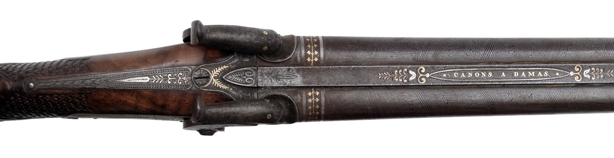 Luxusní perkusní brokovnice dvojka, F. Wishnevsky, Petrohrad — 5